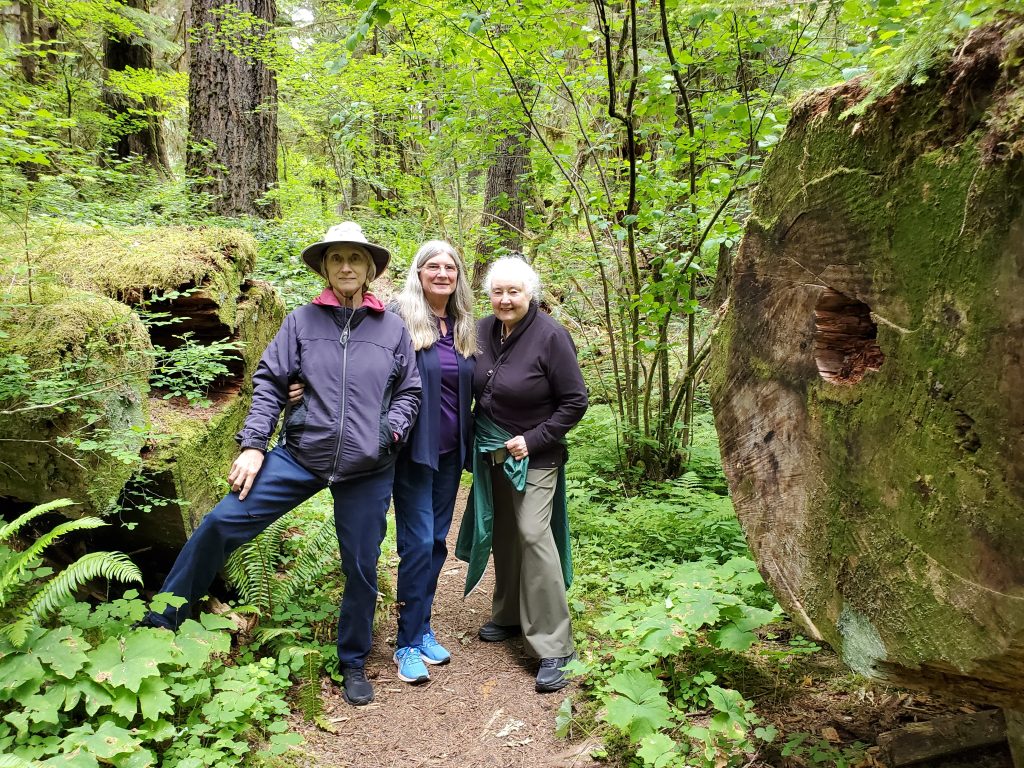 Diane, Gail and Lila Cedar Flats Nature Perserve